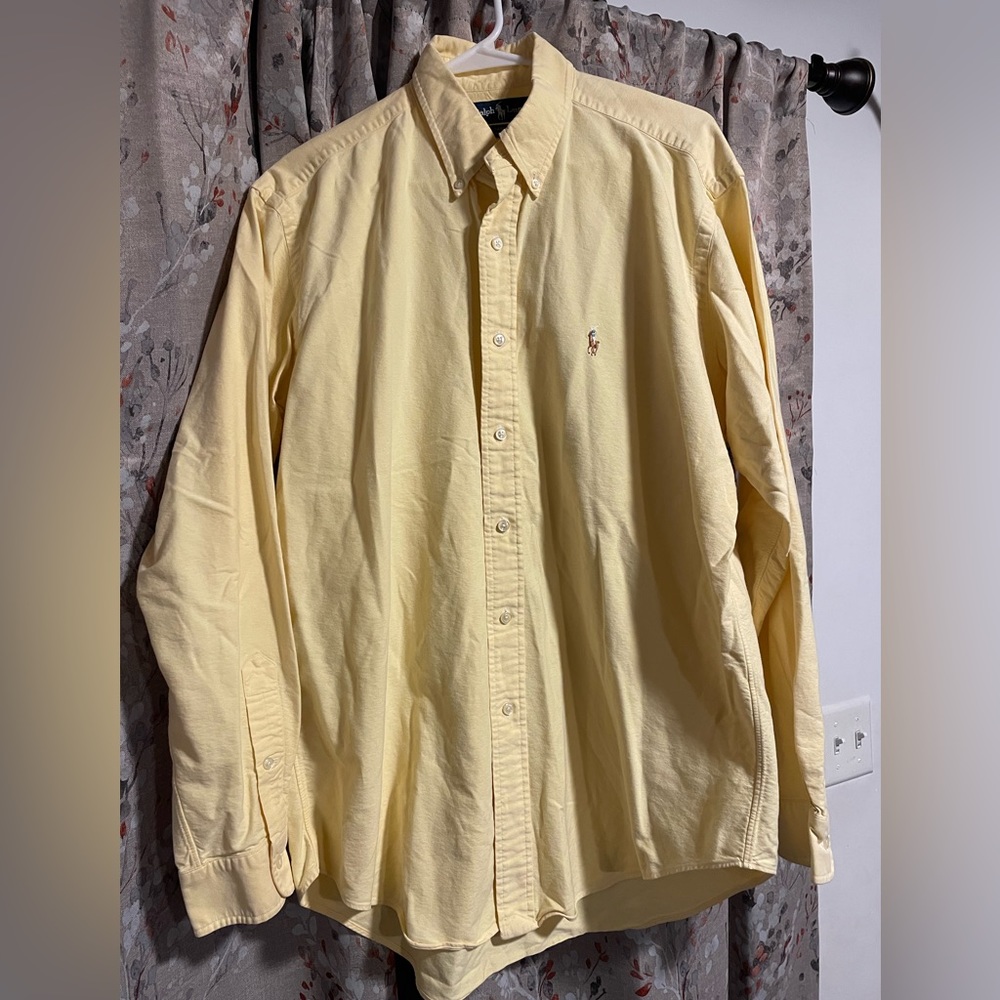 Ralph Lauren Yarmouth 100% Cotton Oxford Shirt, Men’s 16-35